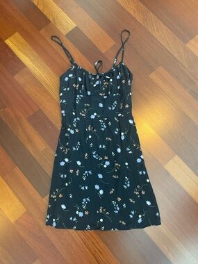 black mini dress with drape Black Draped Cape Mini Dress XXL